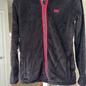 Helly Hansen black fleece jacket